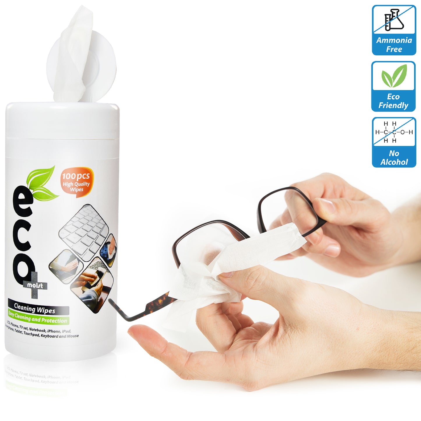 Ecomoist Cleaning Wipes (100pcs)