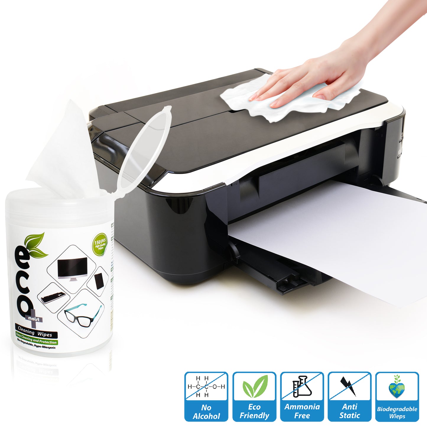 Ecomoist Cleaning Wipes (150pcs)