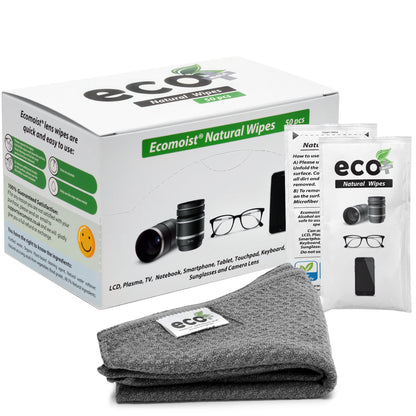 Ecomoist Lens Cleaning Wipes (50pcs)